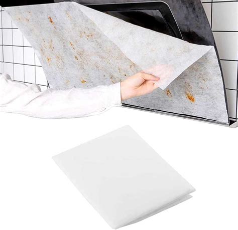 Amazon 12PCS Cooker Hood Filter Paper Non Woven Extractor Fan