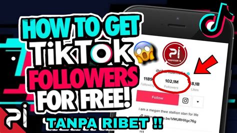 GRATIS CARA MENAMBAH FOLLOWERS TIKTOK PERMANEN TANPA APLIKASI 2021