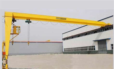 Single Girder Semi Gantry Cranes L Bharat Cranes