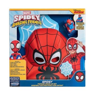 Spidey And His Amazing Friends Dress-up Value Box 3-4t : Target