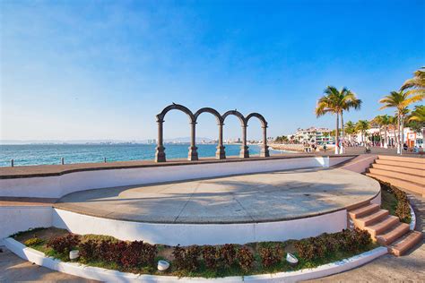 Famous Puerto Vallarta Sea Promenade Malecon Vallarta Nayarit Blog