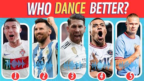 Who Dances Better Ronaldo Dance Messi Dance Neymar Mbappe Erling