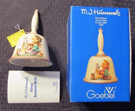 Hummel Goebel First Edition Annual Bell Bas Relief Nm In Box Ebay