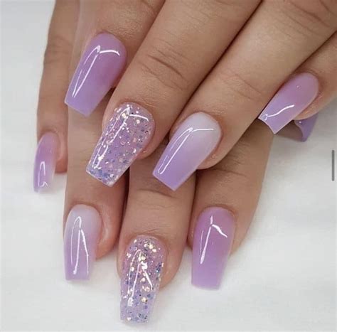 Pin By Britney Szekley On Beauty Lilac Nails Purple Acrylic Nails