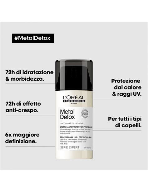 L Or Al Serie Expert Metal Detox Crema Leave In Ml Ermeshop