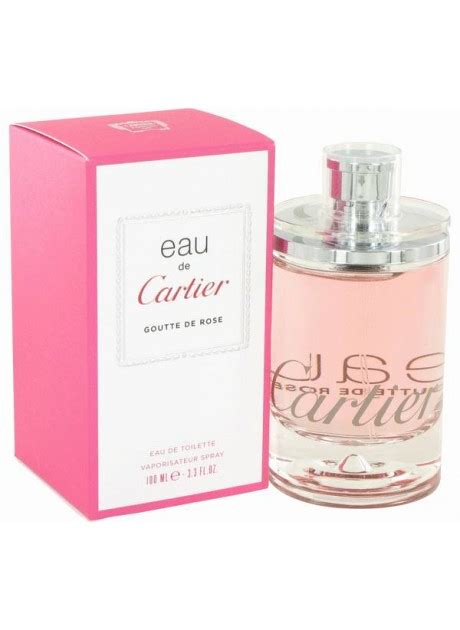 Comprar Cartier Eau De Cartier Goutte De Rose Mujer Edt 100 Ml Al Mejor