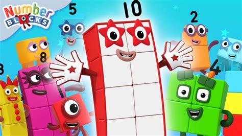 Aprenda A Contar Com As Cores Aprenda A Contar Numberblocks Em