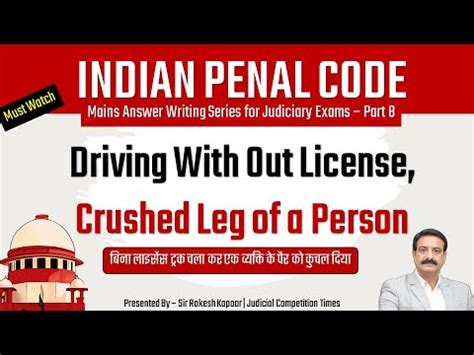 Ipc Indian Penal Code How To Prepare For Mains Questions For