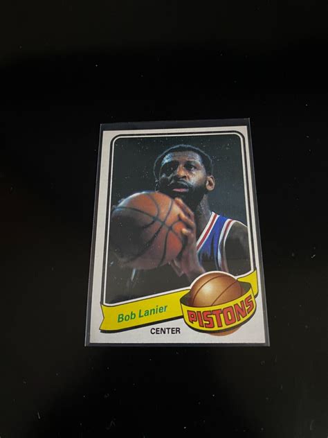 Bob Lanier 1979 Topps Basketball Card NRMT MT Pistons 58 PWE EBay