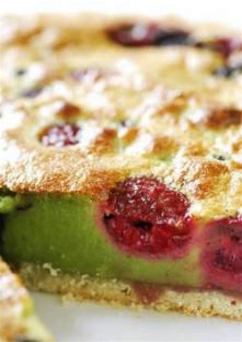 Tarte Aux Pistaches Et Aux Framboises