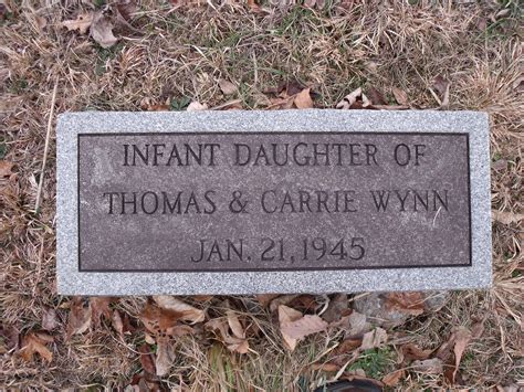 Infant Daughter Wynn (1945-1945) - Find a Grave Memorial