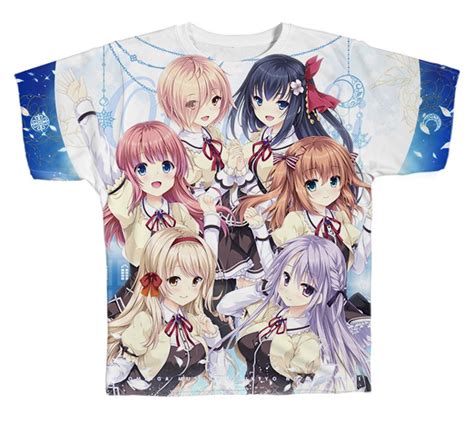 「乙女が結ぶ月夜の煌めき」メインビジュアル 両面フルグラフィック Tシャツ Lサイズ フィギュア・グッズ通販 Fanza通販