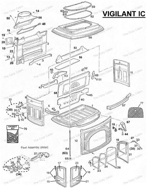 Coal Stove Vermont Castings Vigilant Coal Stove Parts