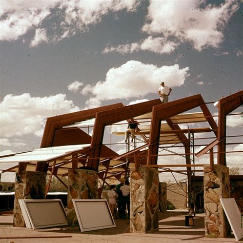 Taliesin West Construction Frank Lloyd Wright Foundation