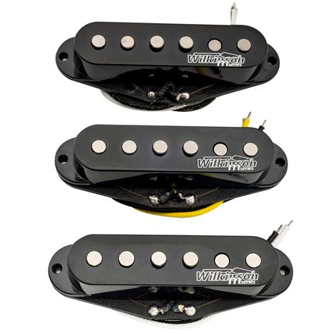 Buy Wilkinson Vintage S Staggered Alnico Single Coil Pickups Set