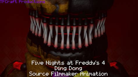 Sfm Five Nights At Freddys 4 Ding Dong Hide And Seek Youtube