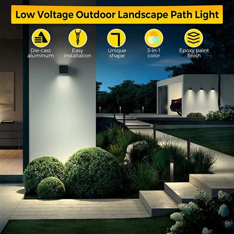 6-Pack of Modern LED Path Lights | Durable Walk Way Lights – Kings ...