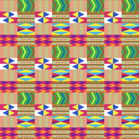 Kente Cloth Designs To Color