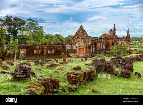 Vat Phou Or Wat Phu Is The Unesco World Heritage Site In Champasak