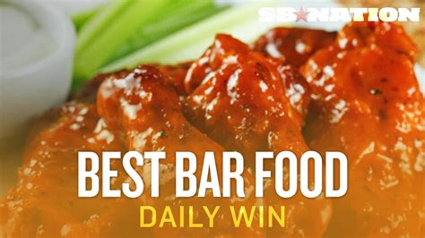 Best Bar Food for Watching Sports - The Daily Win - YouTube