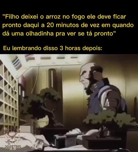 Filho Deixei O Arroz No Fogo Ele Deve Ficar Pronto Daqui A 20 Minutos