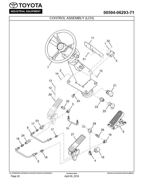 Toyota Forklift Parts Catalog THD4500 48 PDF