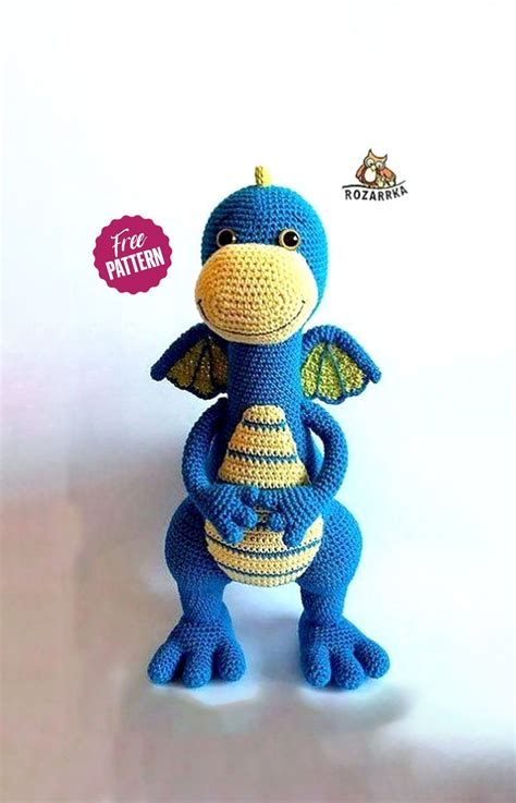 Amigurumi Cute Dragon Free Pattern Always Free Amigurumi Crochet Dragon Pattern Crochet