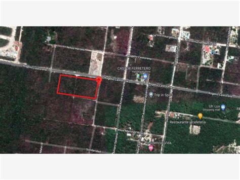 Venta Lote De Terreno En Alfredo V Bonfil Canc N Quintana Roo Mx