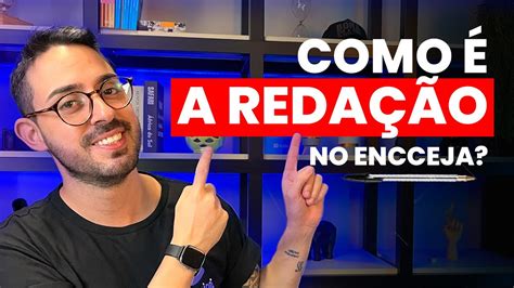 Como é a REDAÇÃO no ENCCEJA YouTube