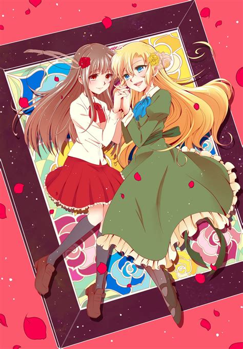 Mary Ib Game Mary Has Long Blonde Curly Hair And Blue Eyes