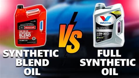 Synthetic Blend Vs Full Synthetic Oil Which Is Better For Your Car