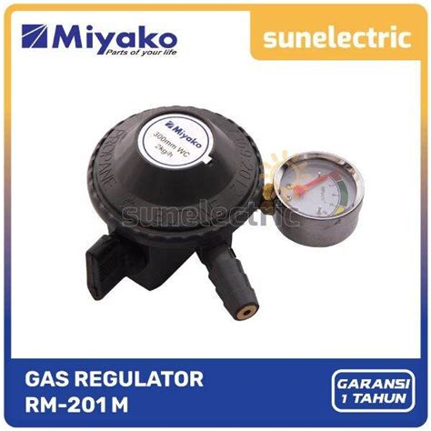 Jual Miyako Gas Regulator Meter RM 201 M Kepala Regulator Kompor Gas