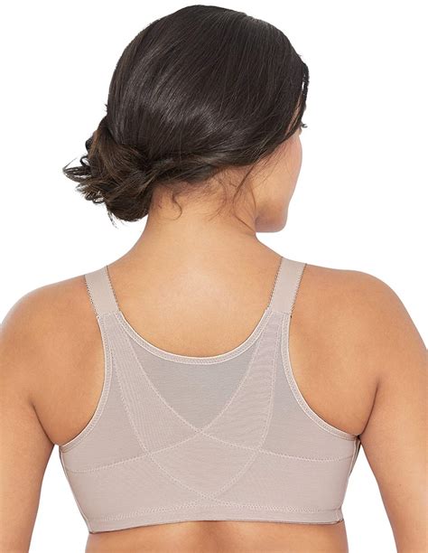 Glamorise Women's Plus-Size Comfortlift Posture Back Support, Taupe ...