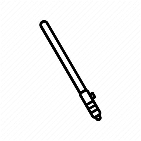 Laser Light Saber Scifi Star Wars Weapon Icon