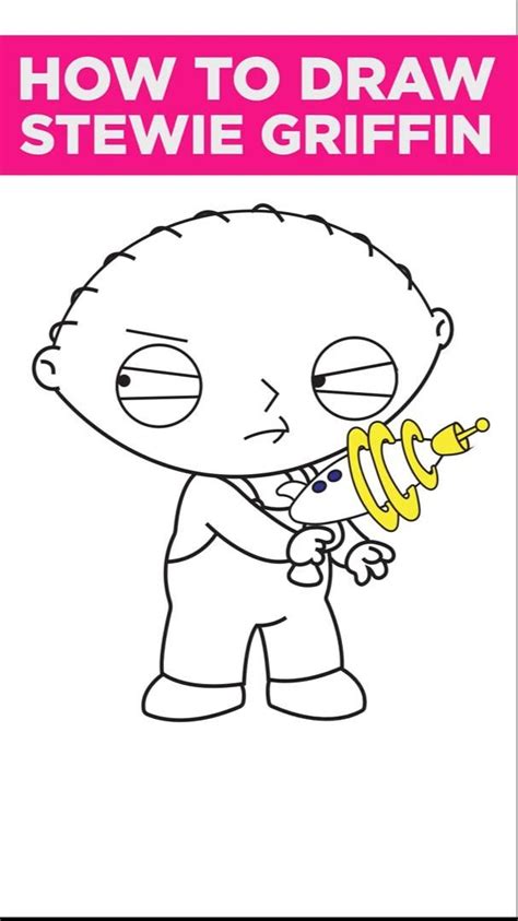 Stewie Griffin Drawing From Family Guy | Griffin drawing, Stewie ...