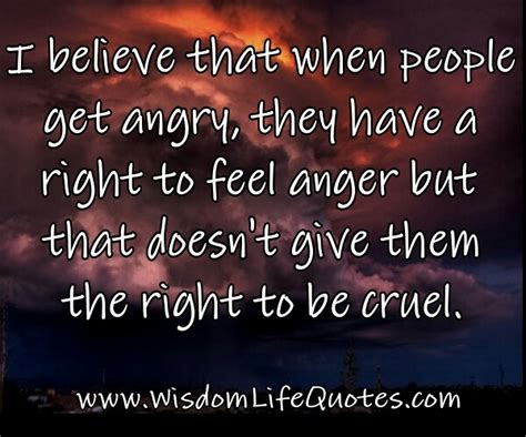 When people get angry | Wisdom Life Quotes