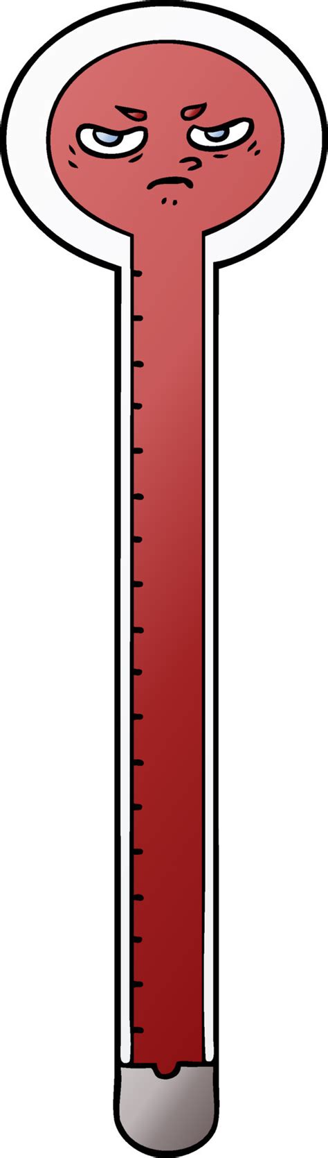 cartoon red thermometer 12415176 Vector Art at Vecteezy