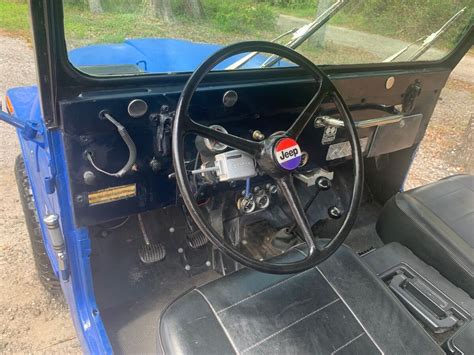 1972 Jeep Cj 5 Suv Blue 4wd Manual Cj5 For Sale