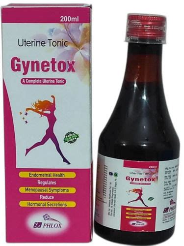 Gynetox Herbal Uterine Tonic Pack Of 200 Ml Ingredients D At Best