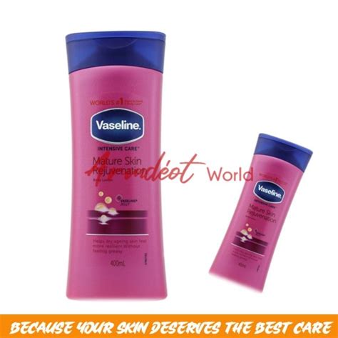 Vaseline Intensive Care Mature Skin Rejuvenation Body Lotion Ml