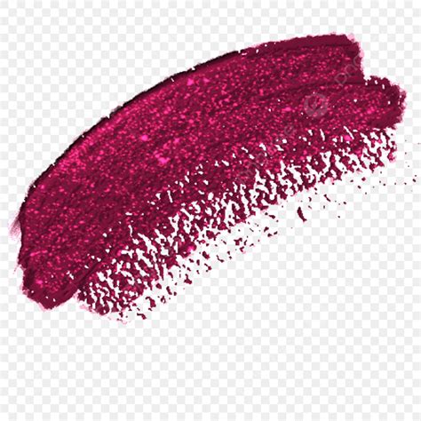 Glitter Brush Stroke PNG Picture Rose Red Glitter Brush Strokes Png