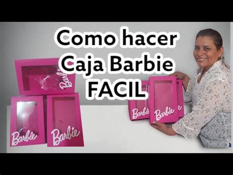 Como Hacer Caja Barbie Facil YouTube