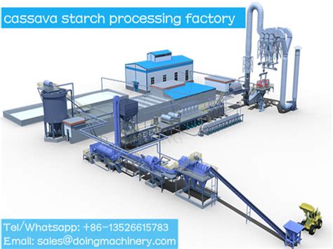 Manufacturer Of Cassava Processing Machine Starch Processing Machine