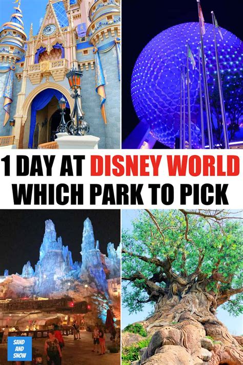 Which Disney Park Is Best For One Day