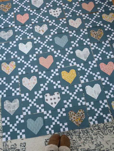 Heirloom Hearts Quilt Using The Shine On Collection Artofit