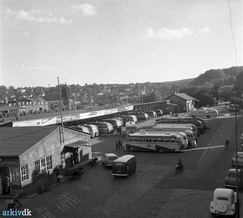 Arkiv Dk Vejle Rutebilstation September 1961