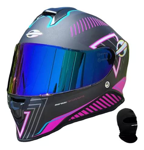 Capacete Fechado Moto Mormaii Masculino Feminino Brinde