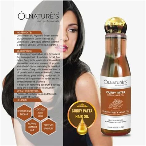 CURRY PATTA HAIR OIL at Rs 188.5/bottle | Curry Leaf Oil in Salem | ID: 2853286610048