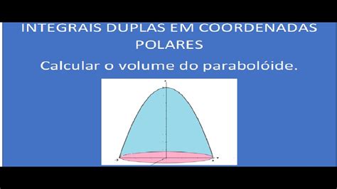 INTEGRAIS DUPLAS EM COORDENADAS POLARES 4 YouTube