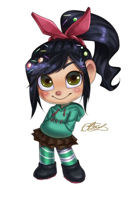 Vanellope By Suncelia On DeviantArt Disney Fan Art Disney Art